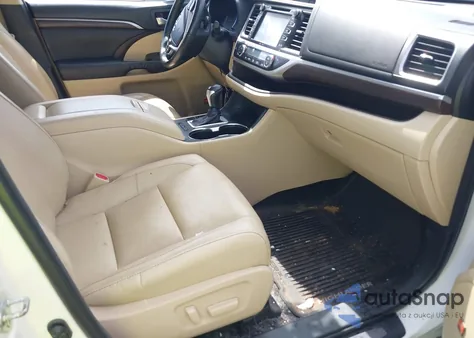 2014 Toyota Highlander Hybrid Limited Platinum V6 from USA, damaged, VIN 5TDDCRFH2ES005506